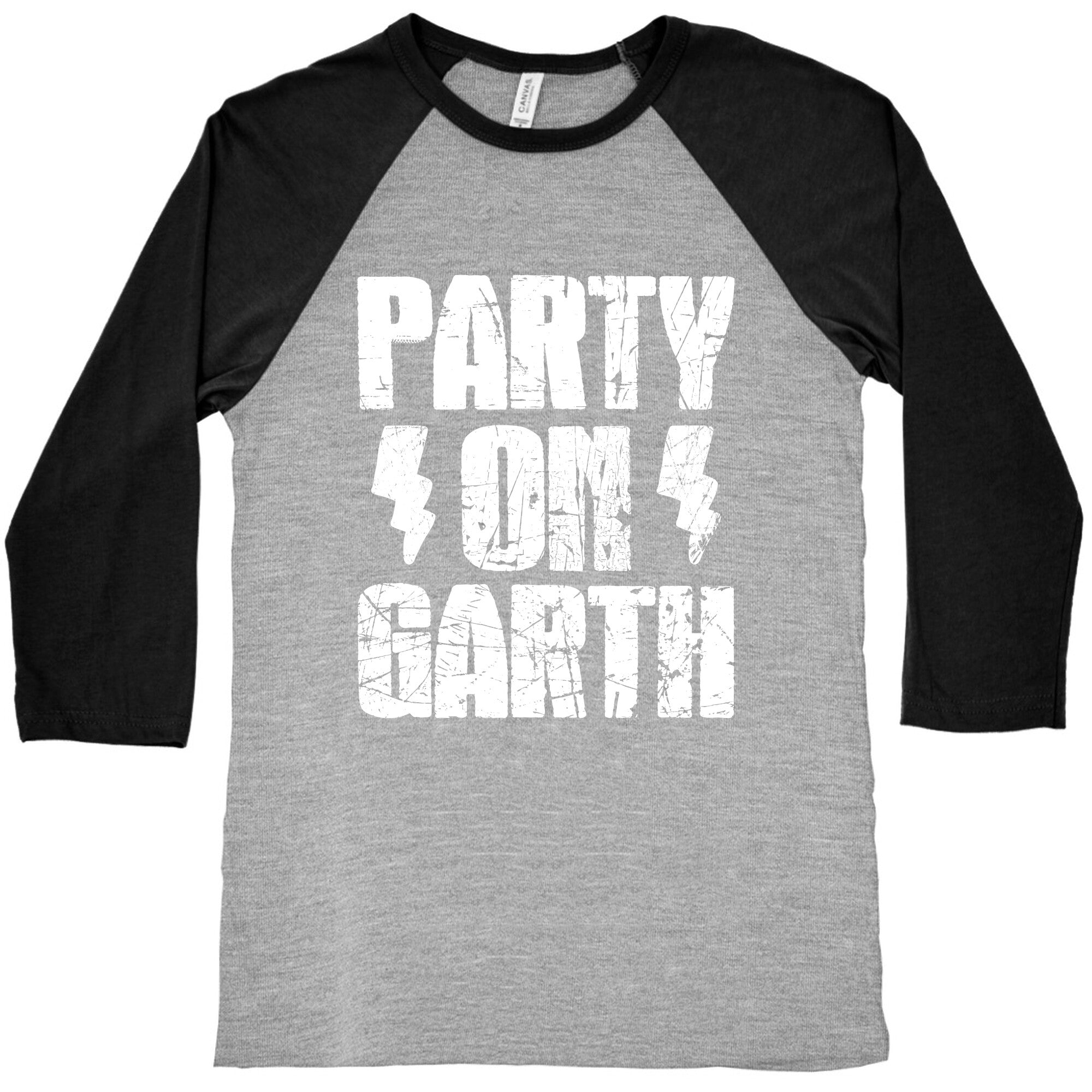 Party On (Wayne & Garth Part 2) Baseball Tee